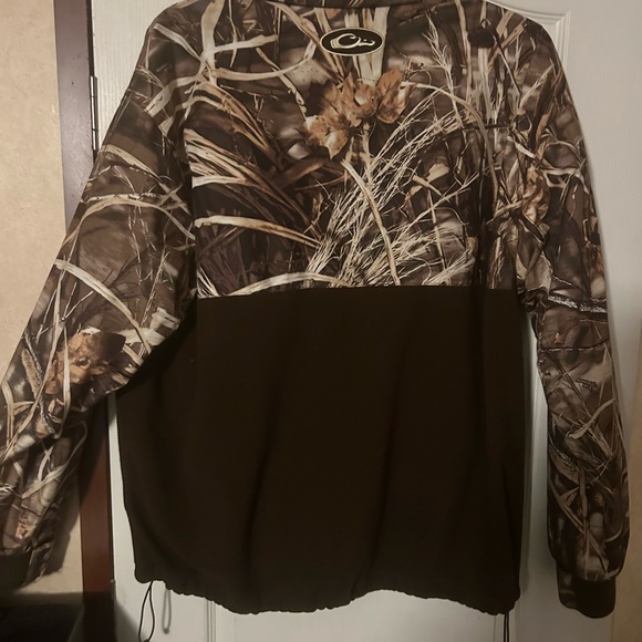 Men’s full zip drake jacket. Brand new but is missing pull tab for zipper. - Picture 2 of 2